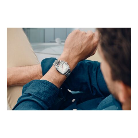 Wenger Vintage Classic Weiß Uhr ohne Werbeanbringung