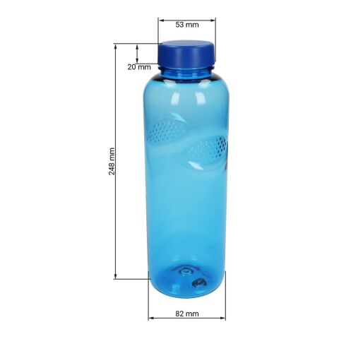 Trinkflasche Carve "Refresh", 1,0 l trend-blau PS
