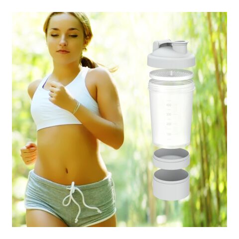 Shaker &quot;Protein&quot;, Pro 2, 0,40 l transparent | ohne Werbeanbringung | Nicht verfügbar | Nicht verfügbar