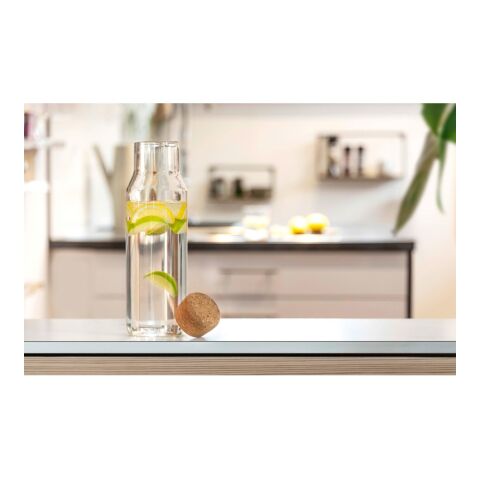 Glaskaraffe &quot;Pour&quot;, 1,1 l transparent | ohne Werbeanbringung | Nicht verfügbar | Nicht verfügbar