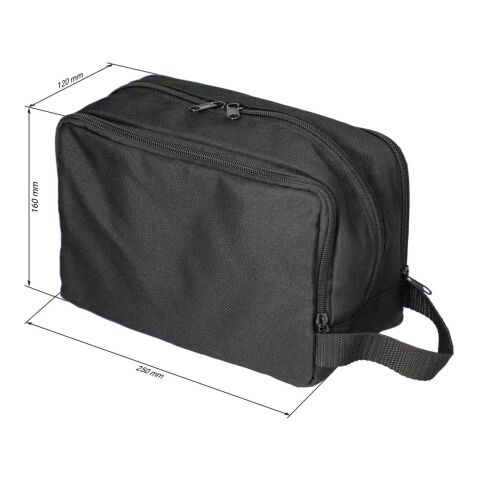 Kulturbeutel &quot;Travel&quot; schwarz | ohne Werbeanbringung | Nicht verfügbar | Nicht verfügbar