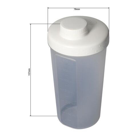 Shaker "Energy", 0,60 l weiß/schwarz | ohne Werbeanbringung | Nicht verfügbar | Nicht verfügbar