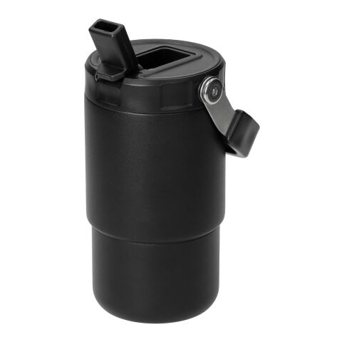 Edelstahlbecher mit Trinköffnung "Hydro" schwarz | ohne Werbeanbringung | Nicht verfügbar | Nicht verfügbar