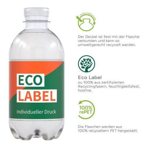330 ml Vitaminwasser &quot;Zitrone-Kaktus&quot; - Eco Label 4C Eco Label