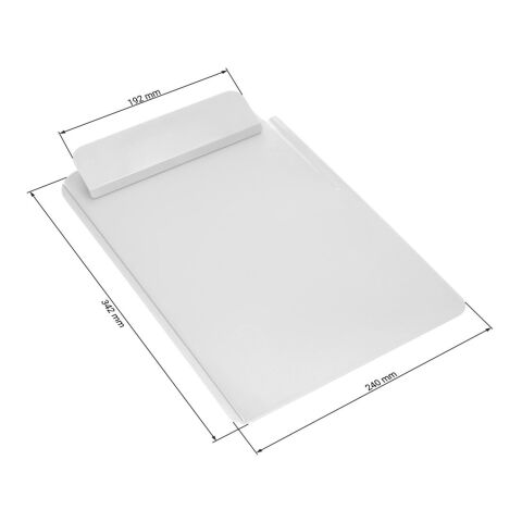 Schreibboard &quot;DIN A4 color&quot; weiß | ohne Werbeanbringung | Nicht verfügbar | Nicht verfügbar