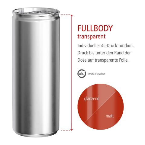 Latte Macchiato ohne Werbeanbringung | Nicht verfügbar | Nicht verfügbar | Folienetikett(Fullbody transp)