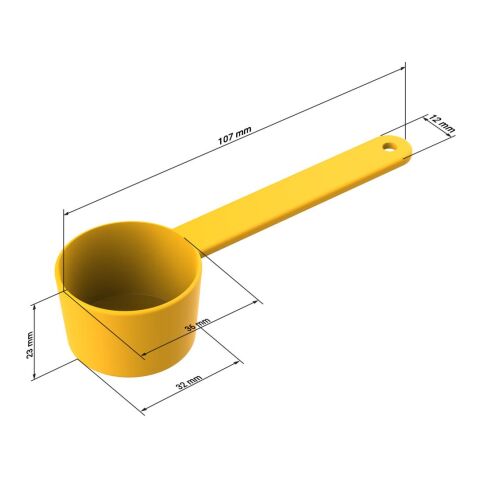 Löffel "Kaffeeportionierer" weiß
