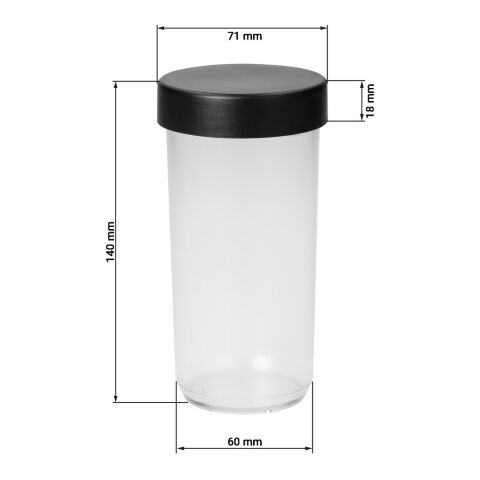 Shakerbecher "NutriGo" transluzent | ohne Werbeanbringung | Nicht verfügbar | Nicht verfügbar