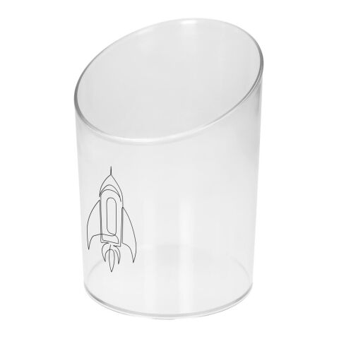 Acrylbox "Schütte" unbefüllt transparent | ohne Werbeanbringung | Nicht verfügbar | Nicht verfügbar