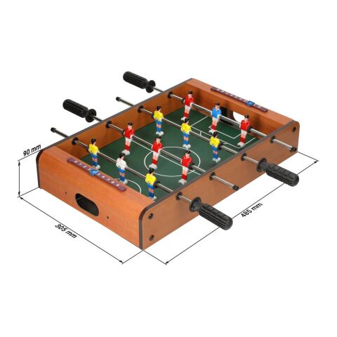 Tischkicker "Mini Soccer" braun | ohne Werbeanbringung | Nicht verfügbar | Nicht verfügbar