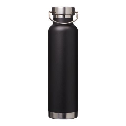 Thor Kupfer-Vakuum Isolierflasche Standard | schwarz | ohne Werbeanbringung | Nicht verfügbar | Nicht verfügbar