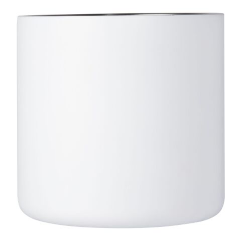 Bjorn RCS-zertifizierter Becher aus recyceltem Edelstahl mit Kupfer-Vakuumisolierung, 360 ml Standard | weiß | ohne Werbeanbringung | Nicht verfügbar | Nicht verfügbar