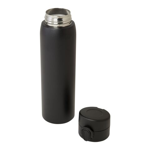 Sika 450 ml RCS-zertifizierte Isolierflasche aus recyceltem Edelstahl Standard | schwarz | ohne Werbeanbringung | Nicht verfügbar | Nicht verfügbar