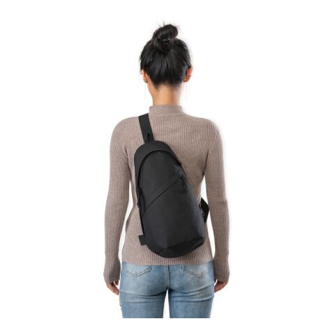 Renew AWARE™ rPET Sling Bag schwarz | ohne Werbeanbringung | Nicht verfügbar | Nicht verfügbar