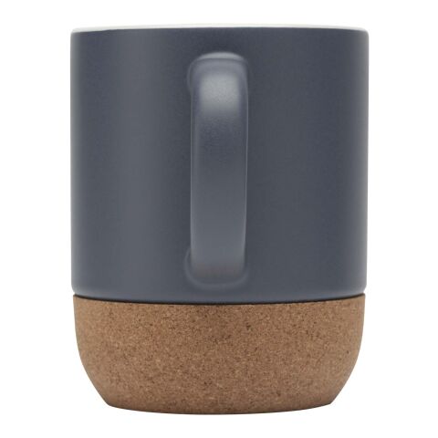 Billie 300 ml Keramiktasse mit Korkdetails Standard | eisblau | ohne Werbeanbringung | Nicht verfügbar | Nicht verfügbar