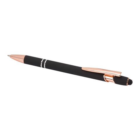 Nanna Kugelschreiber mit Roségold Finish  schwarz