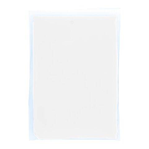 Mayan GRS-zertifizierter Einweg-Regenponcho mit Aufbewahrungstasche. Standard | weiss | ohne Werbeanbringung | Nicht verfügbar | Nicht verfügbar