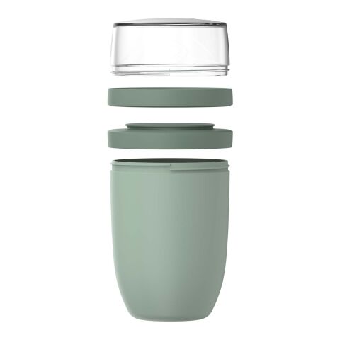 Mepal Ellipse Dreiteiliger, 500 ml + 2 x 200 ml isolierter Lunchpot Standard | salbei | ohne Werbeanbringung | Nicht verfügbar | Nicht verfügbar