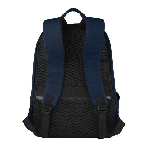 Joey 15,6 Zoll Anti-Diebstahl Laptop-Rucksack aus GRS-recyceltem Canvas Standard | navy | ohne Werbeanbringung | Nicht verfügbar | Nicht verfügbar | Nicht verfügbar