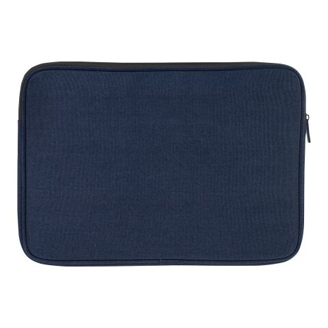 Joey 14&quot; Laptophülle aus GRS recyceltem Canvas 2 L Standard | navy | ohne Werbeanbringung | Nicht verfügbar | Nicht verfügbar | Nicht verfügbar