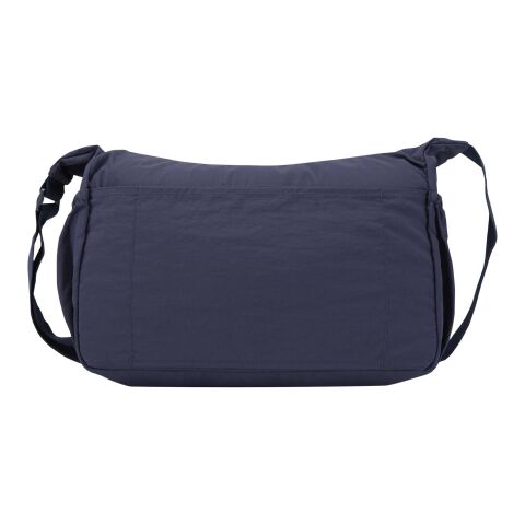 Calli 13" GRS Laptop Umhängetasche aus recyceltem Nylon navy