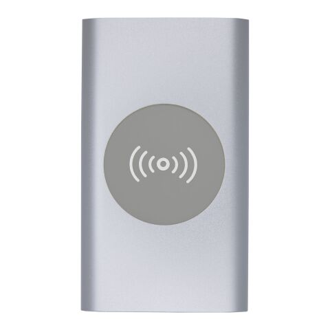 Juice 4000 mAh kabellose Powerbank Standard | mattsilber | ohne Werbeanbringung | Nicht verfügbar | Nicht verfügbar