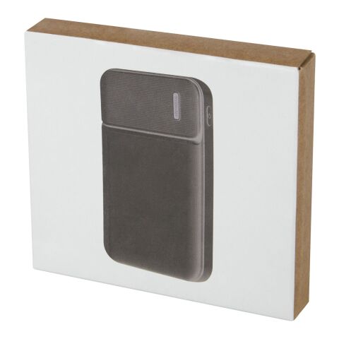 Loop 5000 mAh Powerbank aus recyceltem Kunststoff Standard | schwarz | ohne Werbeanbringung | Nicht verfügbar | Nicht verfügbar