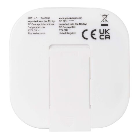 Dofida kabelgebundene Ohrhörer Typ-C mit Aufbewahrungsbox aus recyceltem Kunststoff Standard | transparent weiss | ohne Werbeanbringung | Nicht verfügbar | Nicht verfügbar