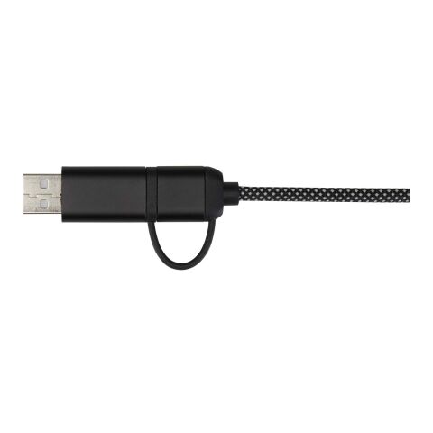 SMART 65 W, 100 cm, RCS-zertifiziertes magnetisches 5-in-1-Ladekabel schwarz