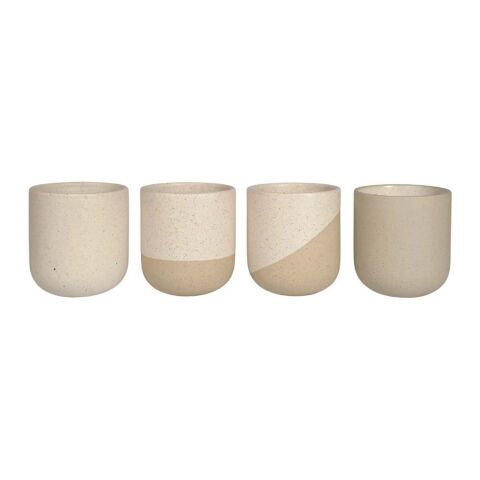 Originalhome Reclay 350 ml Tee- und Matcha-Becher Set  weiss