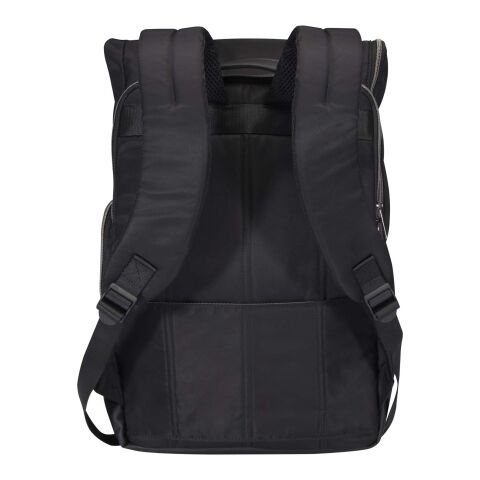 Rhine 15&quot; Rolltop-Rucksack aus recyceltem GRS-Material 18 L Standard | schwarz | ohne Werbeanbringung | Nicht verfügbar | Nicht verfügbar | Nicht verfügbar