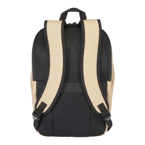 Resi Plus 15" GRS recycelter diebstahlsicherer Rucksack 18L Standard | Oatmeal | ohne Werbeanbringung | Nicht verfügbar | Nicht verfügbar