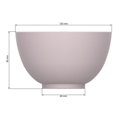 Bio-Müslischale &quot;2 Colour&quot; matt kornblume | ohne Werbeanbringung | Nicht verfügbar | Nicht verfügbar