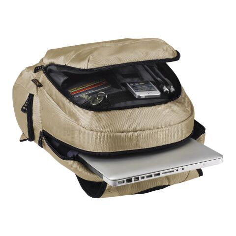 HALFAR® Notebook-Rucksack MISSION schwarz | ohne Werbeanbringung