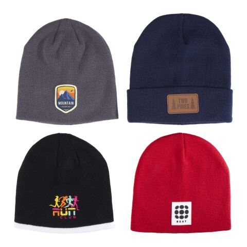 Musterbox mit Mützen weiß | ohne Werbeanbringung