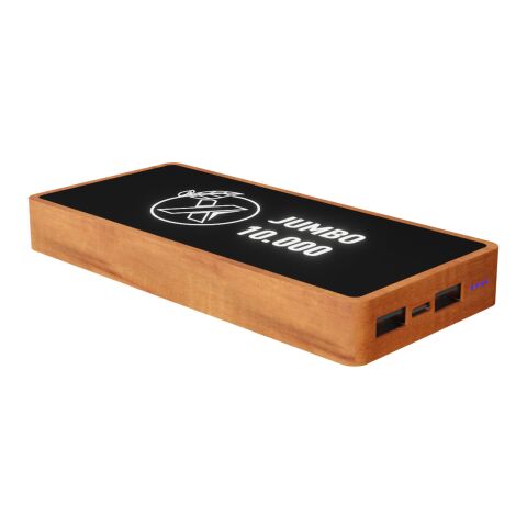 SCX.design P46 10.000 mAh wireless Powerbank aus Holz braun | ohne Werbeanbringung | Nicht verfügbar | Nicht verfügbar