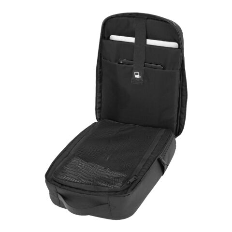 SCX.design L12 Shield Rucksack mit eingebauter 10.000 mAh Powerbank und 3-in-1 Ladekabel schwarz | ohne Werbeanbringung | Nicht verfügbar | Nicht verfügbar