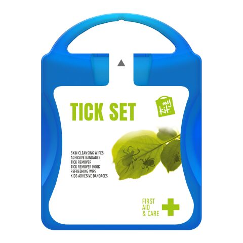 MyKit Zecken Set transparent blau | Nicht verfügbar | ohne Werbeanbringung | Nicht verfügbar | Nicht verfügbar