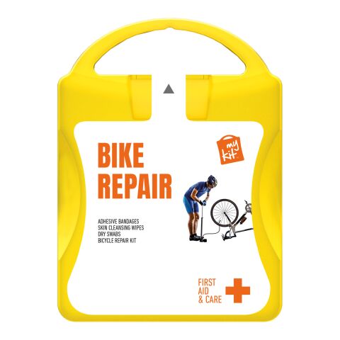 MyKit Fahrrad Reparatur transparent gelb | ohne Werbeanbringung | Nicht verfügbar | Nicht verfügbar
