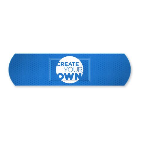 5 Stück individuell gestaltbare Pflaster mit vollfarbig bedrucktem Umschlag aus Kraftpapier weiss | Not applicable | ohne Werbeanbringung | Nicht verfügbar | Nicht verfügbar