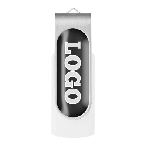 Rotate USB-Stick 3.0 mit Doming weiss | 16 GB | ohne Werbeanbringung | Nicht verfügbar | Nicht verfügbar
