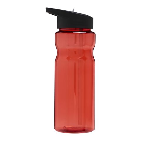 H2O Base® 650 ml Sportflasche mit Ausgussdeckel rot-schwarz | ohne Werbeanbringung | Nicht verfügbar | Nicht verfügbar