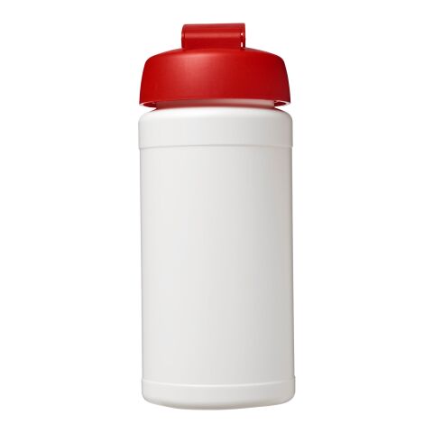 Baseline® Plus 500 ml Sportflasche mit Klappdeckel transparent-rot | ohne Werbeanbringung | Nicht verfügbar | Nicht verfügbar