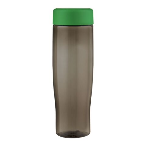 H2O Active® Eco Tempo 700 ml Wasserflasche mit Drehdeckel grün-kohle | ohne Werbeanbringung | Nicht verfügbar | Nicht verfügbar