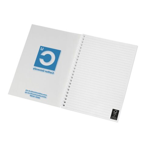 Rothko A5 Notizbuch klar mattiert-weiss | 50 pages | ohne Werbeanbringung | Nicht verfügbar | Nicht verfügbar