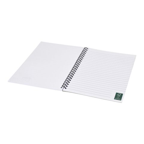 Desk-Mate® Wire-O-Bindung A5 Notizbuch weiss-schwarz | 50 pages | ohne Werbeanbringung | Nicht verfügbar | Nicht verfügbar