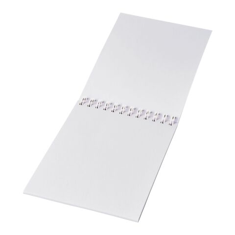 Desk-Mate® Wire-O-Bindung A6 Notizbuch weiss | 50 pages | ohne Werbeanbringung | Nicht verfügbar | Nicht verfügbar