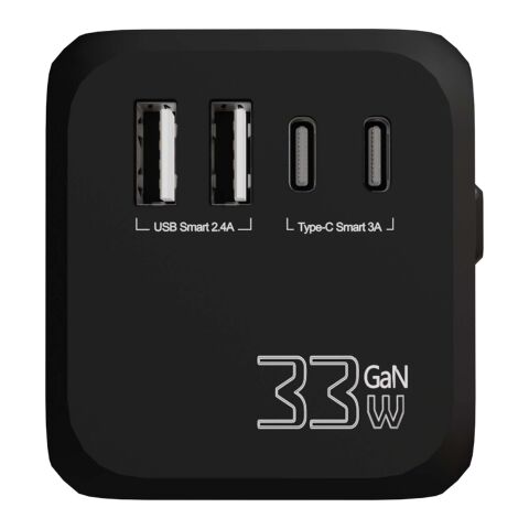 SCX.design T16 Universeller Reiseadapter schwarz