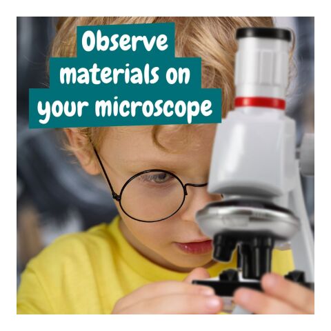 MICROSCOPE. Lernspiel für Kinder Weiss | ohne Werbeanbringung | Nicht verfügbar | Nicht verfügbar | Nicht verfügbar