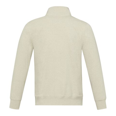 Galena Sweatjacke aus recyceltem Material Unisex Oatmeal | XS